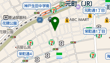 みのる美容室の地図画像