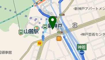 岡クリニック耳鼻咽喉科の地図画像