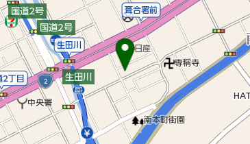 ドッグプレイスの地図画像