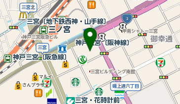 日本生命保険相互会社 ライフプラザ神戸・ご来店窓口の地図画像