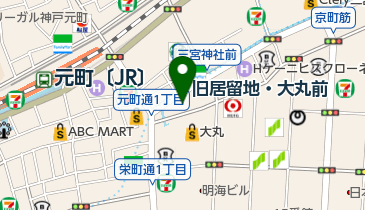 カミネ 元町店の地図画像