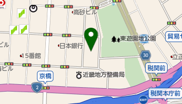 竹林貿易株式会社の地図画像