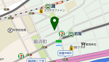 パソコンショップピーパルの地図画像