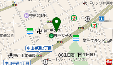 愛光堂眼鏡店の地図画像