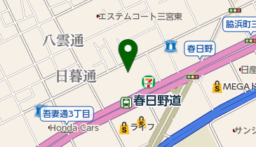 カスガ薬局の地図画像
