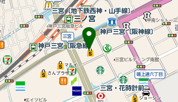 アンリ・シャルパンティエ 神戸そごう店の地図画像