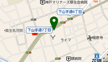 兵庫県公衆浴場業生活衛生同業組合の地図画像