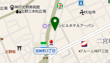 カットハウスマリンの地図画像