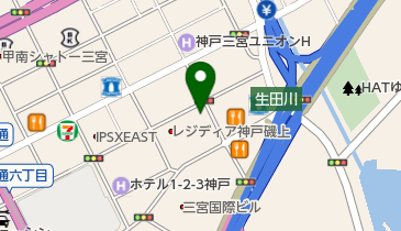 さんぱつ屋YOSHINAMIの地図画像