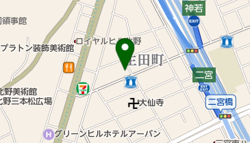 ジュークボックスの地図画像