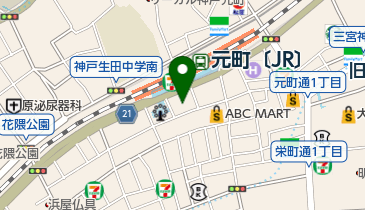 ちゃんこ鍋神の山の地図画像