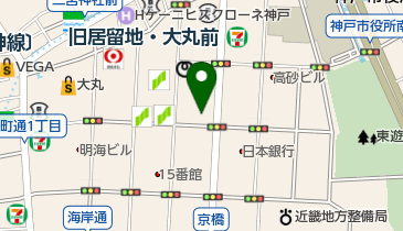 居留地倶楽部の地図画像