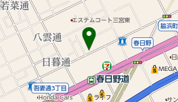 甘栄堂菓司舗の地図画像