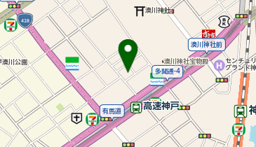 まる福楽器店の地図画像