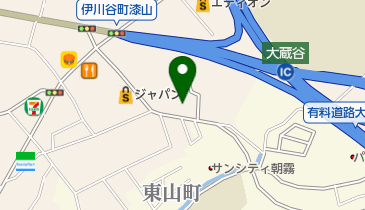 くぼ亭の地図画像