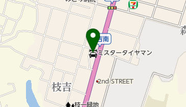 ホンダバイクランドの地図画像