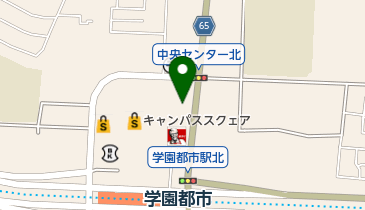学園都市カルチャーセンターの地図画像