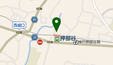 DENDEN押部の地図画像