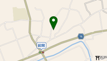 前開中会館の地図画像