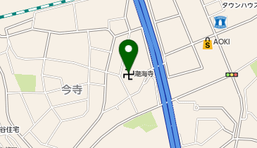 アソカホール潮海寺の地図画像