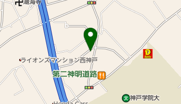 西神戸機動警備株式会社の地図画像
