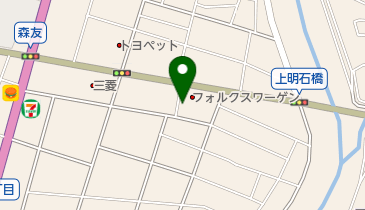 米澤自動車サービスの地図画像