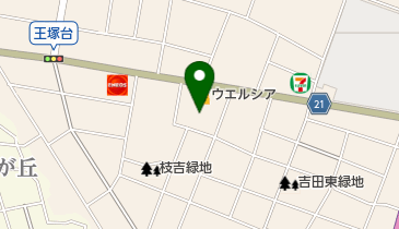 常纂寺の地図画像