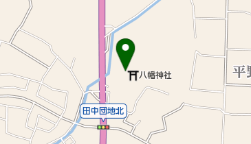 平野八幡神社の地図画像