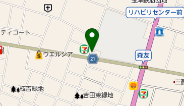 エルザ動物病院の地図画像