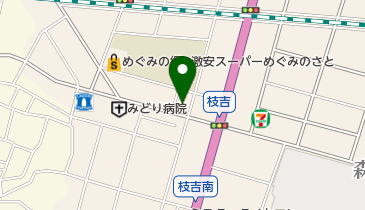 アニマート美容室の地図画像