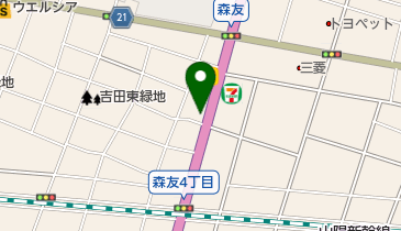 弁当惣菜S21の地図画像