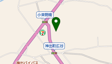 西神牧場の地図画像