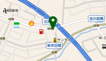 髪ステーションヴィサージュ(VISAGE)の地図画像