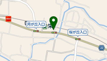 ヘアーサロンさかえの地図画像