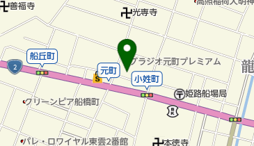 堀越電気指圧治療所の地図画像