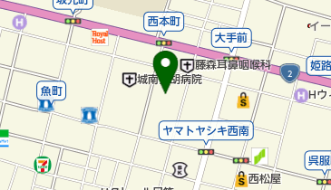 江口防水布工業株式会社の地図画像