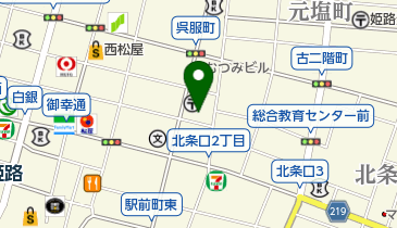 坪田産業株式会社の地図画像