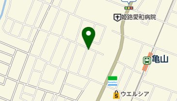 ヒメジヤ荒物店の地図画像