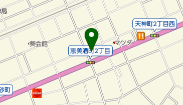 1番星姫路南店の地図画像