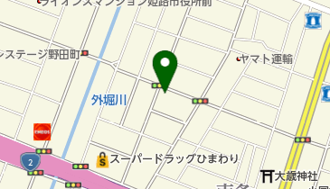 フクダライフテック兵庫株式会社姫路営業所の地図画像