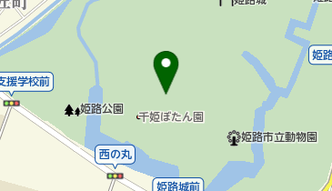 姫路瓢亭本店の地図画像