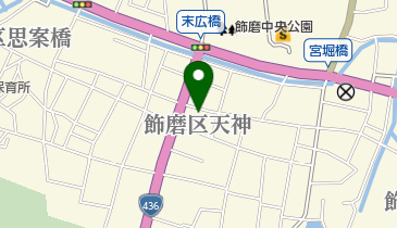 飾磨燃料商店の地図画像