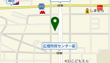 イカリヤ硝子店の地図画像