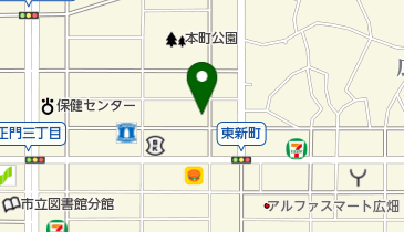 フジライト工業株式会社の地図画像