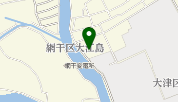 網干産業株式会社の地図画像