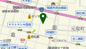朱明堂の地図画像