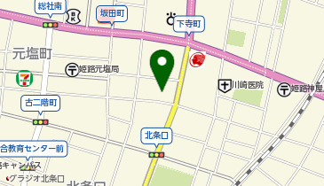 アミティーイングリッシュスクール姫路校の地図画像
