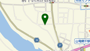 あすなろ学園の地図画像