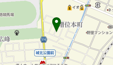 マリエ貸衣裳店の地図画像