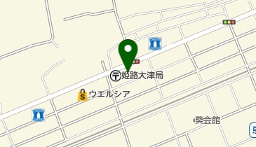 布亀株式会社姫路西D.Cの地図画像